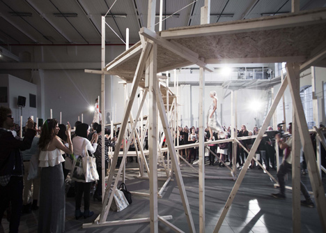 Catwalk for Up by Gartnerfuglen Architects