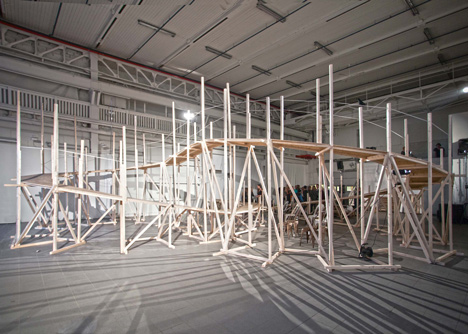 Catwalk for Up by Gartnerfuglen Architects