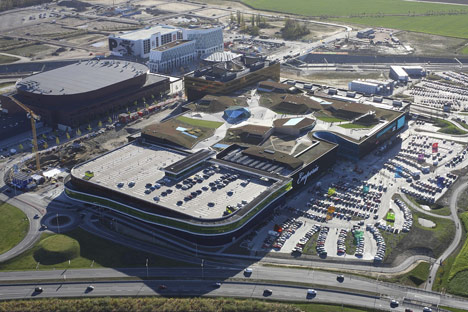 Emporia shopping centre in Malmö by Wingårdhs