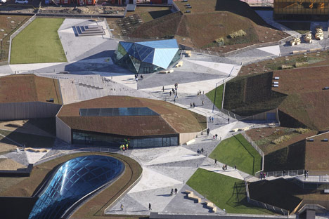 Emporia shopping centre in Malmö by Wingårdhs