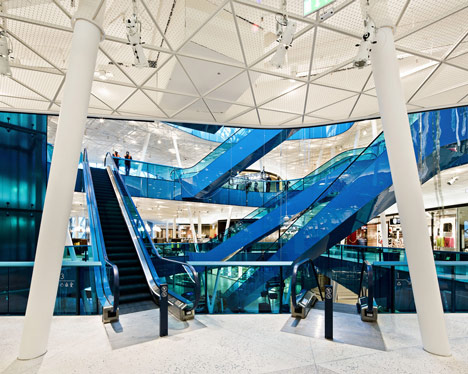 Emporia shopping centre in Malmö by Wingårdhs