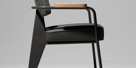 Competition: one Fauteuil Direction chair by Jean Prouvé to be won