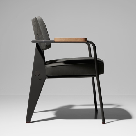 Competition: one Fauteuil Direction chair by Jean Prouvé to be won
