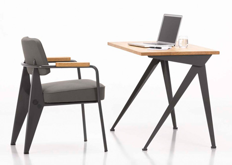Competition: one Fauteuil Direction chair by Jean Prouvé to be won