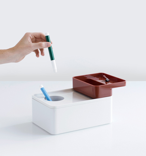 Formwork desk storage by Industrial Facility for Herman Miller
