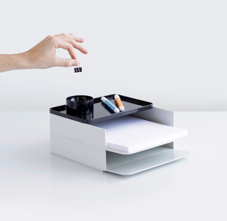 Formwork desk storage by Industrial Facility for Herman Miller