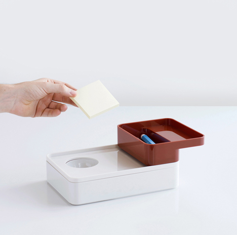 Formwork desk storage by Industrial Facility for Herman Miller