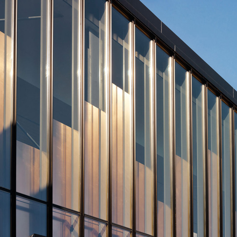 Gymnasium and Town Hall esplanade by LAN Architecture