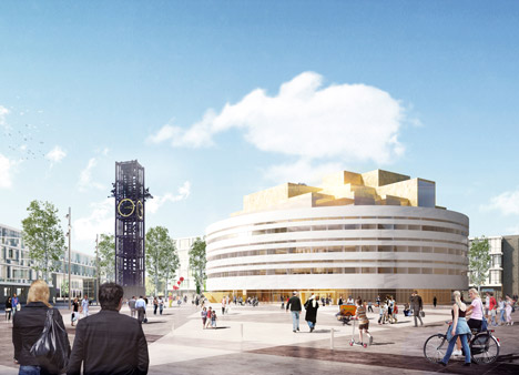 Henning Larsen Architects to design town hall for a relocated city