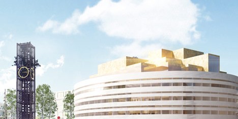 Henning Larsen Architects to design town hall for a relocated city