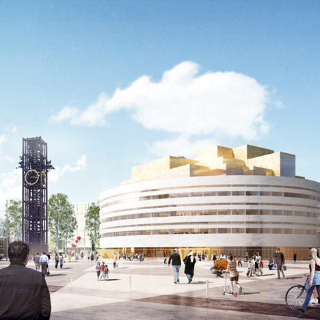 Henning Larsen Architects to design town hall for a relocated city