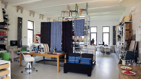 Jongerius' studio in Berlin