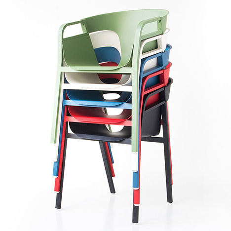 Kirk chair by Patrick Frey for Vial
