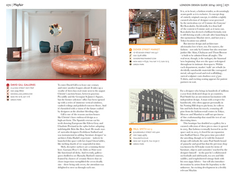 Dezeen is now stocking London Design Guide 2014-2015