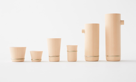 Oke collection by Nendo