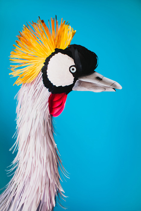 Paper birds by Diana Beltran Herrera