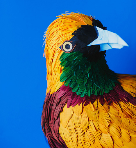 Paper birds by Diana Beltran Herrera