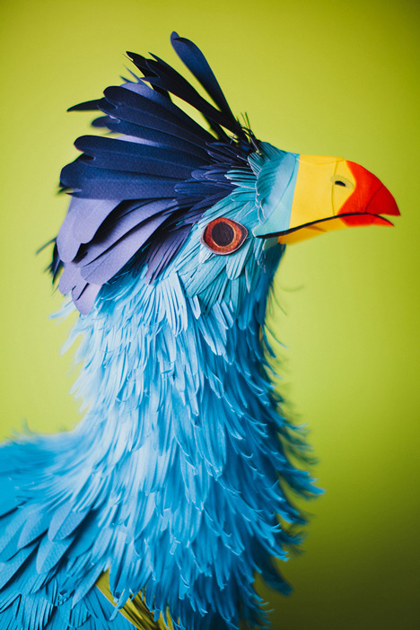 Paper birds by Diana Beltran Herrera