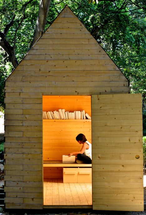 Reading Cabin by Marta Wengorovius
