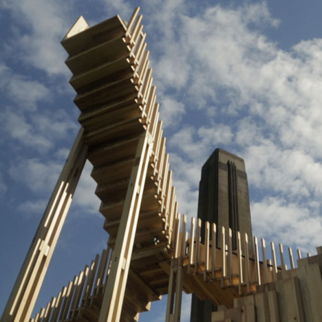 "Sculpture's gift to architecture is the staircase" - Alex de Rijke