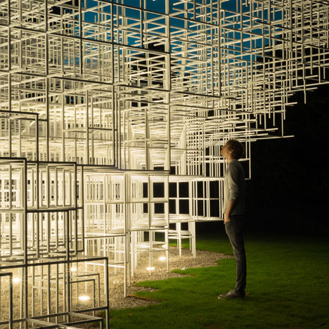 Serpentine Gallery Pavilion by Sou Fujimoto
