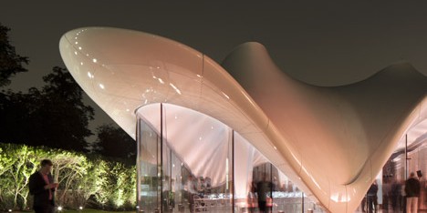 Serpentine Sackler Gallery by Zaha Hadid photographed by Luke Hayes