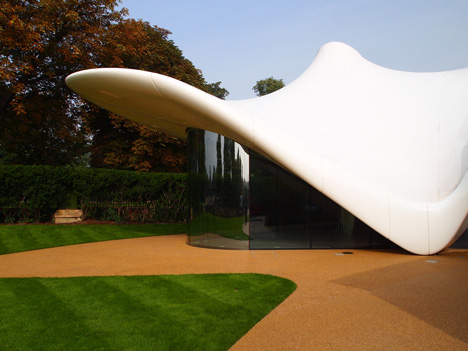 Serpentine Sackler Gallery by Zaha Hadid