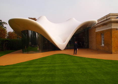 Serpentine Sackler Gallery by Zaha Hadid