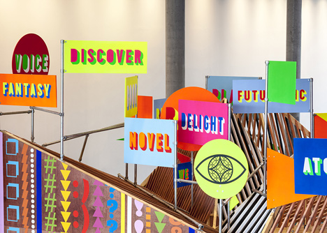 The Pavilion by Morag Myerscough and Luke Morgan 