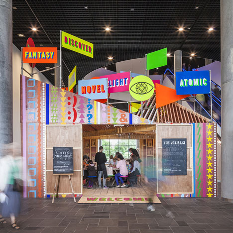 The Pavilion by Morag Myerscough and Luke Morgan