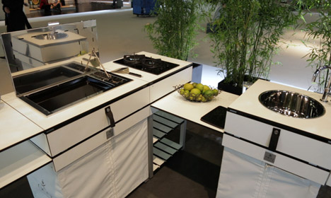 "The current trend is to have an outdoor kitchen"
