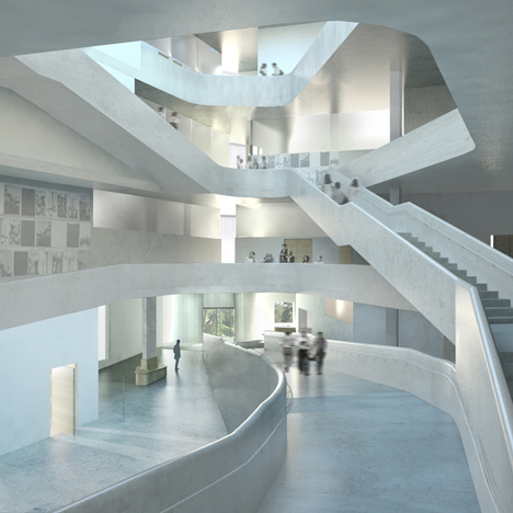 University of Iowa Visual Arts Building by Steven Holl Architects