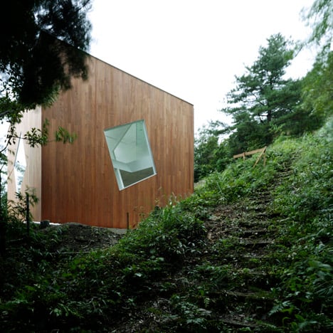 Villa Kanousan of Cubic Voids by Yuusuke Karasawa Architects