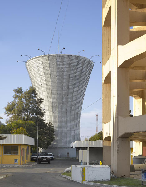 Water Tower in Rancagua by Mathias Klotz