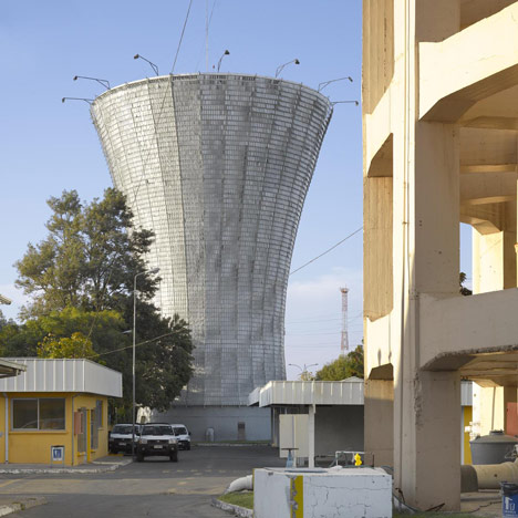 Water Tower in Rancagua by Mathias Klotz