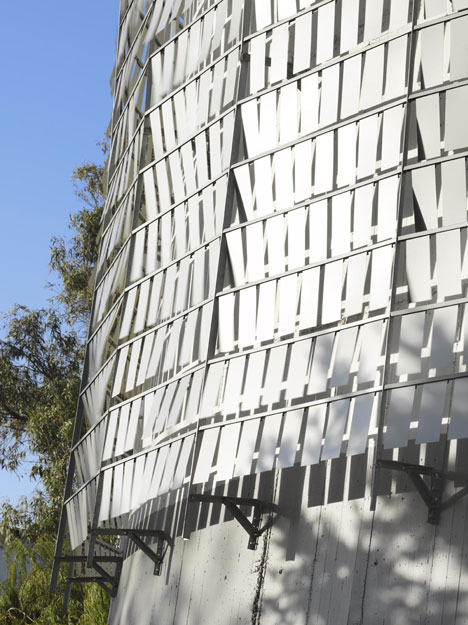 Water Tower in Rancagua by Mathias Klotz