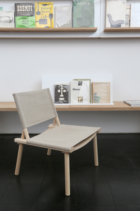 December chair in the Library of Design by Jasper Morrison