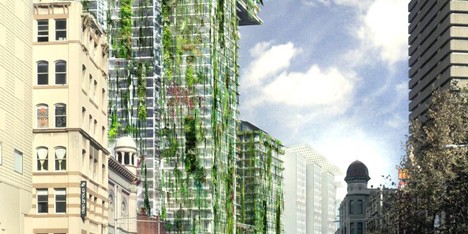 World's tallest living wall by Patrick Blanc at One Central Park