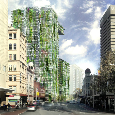 World's tallest living wall by Patrick Blanc at One Central Park