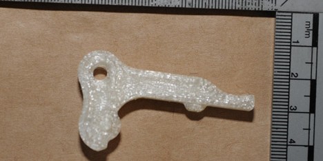 3D-printed gun trigger found by Greater Manchester police