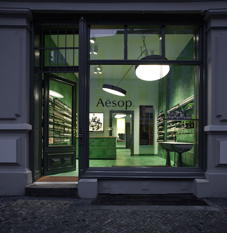 Aesop store by Weiss-heiten