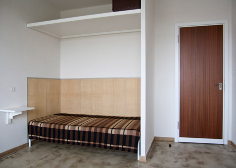 Marianne Brandt room at Studio Building, Bauhaus Dessau