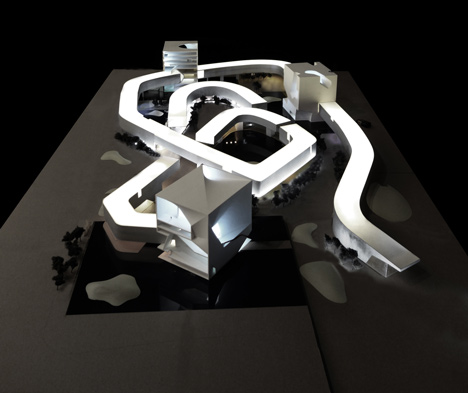 Culture and Art Centre of Qingdao City by Steven Holl