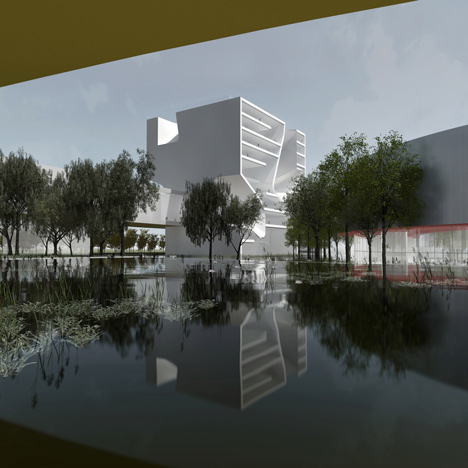 Culture and Art Centre of Qingdao City by Steven Holl