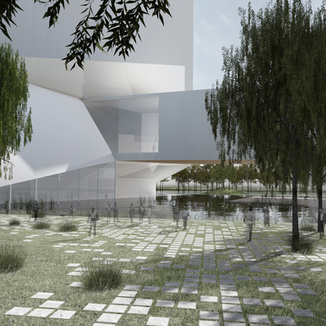 Culture and Art Centre of Qingdao City by Steven Holl