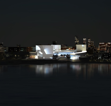 Culture and Art Centre of Qingdao City by Steven Holl