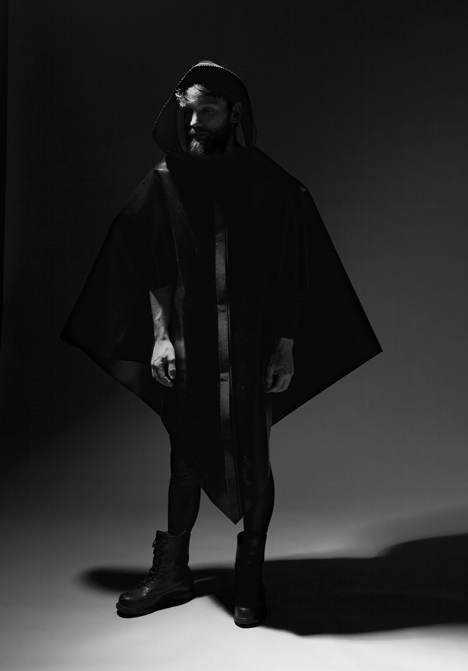 Dystopian Brutalist Outerwear by Martijn Van Strien