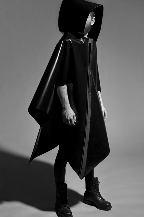 Dystopian Brutalist Outerwear by Martijn Van Strien
