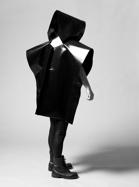 Dystopian Brutalist Outerwear by Martijn Van Strien