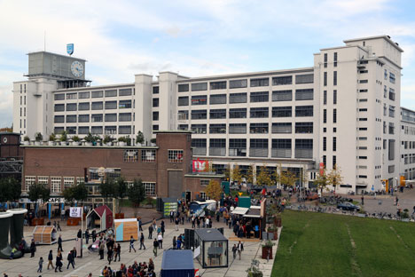 Philips Klokgebouw building in Strijp-S, Eindhoven